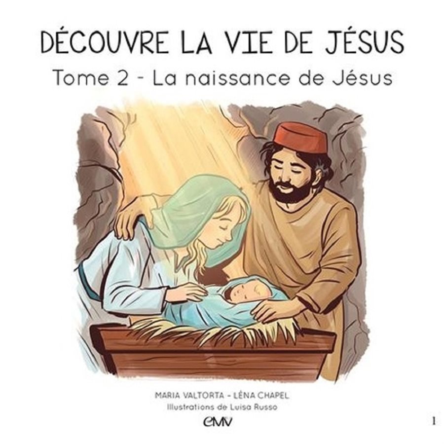Découvre la vie de Jésus, tome 2, French book