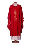 Red Chasuble #65-000406 100% polyester