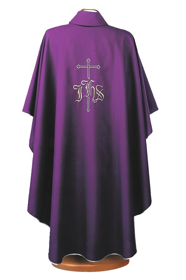Purple Chasuble #65-000450 100% polyester