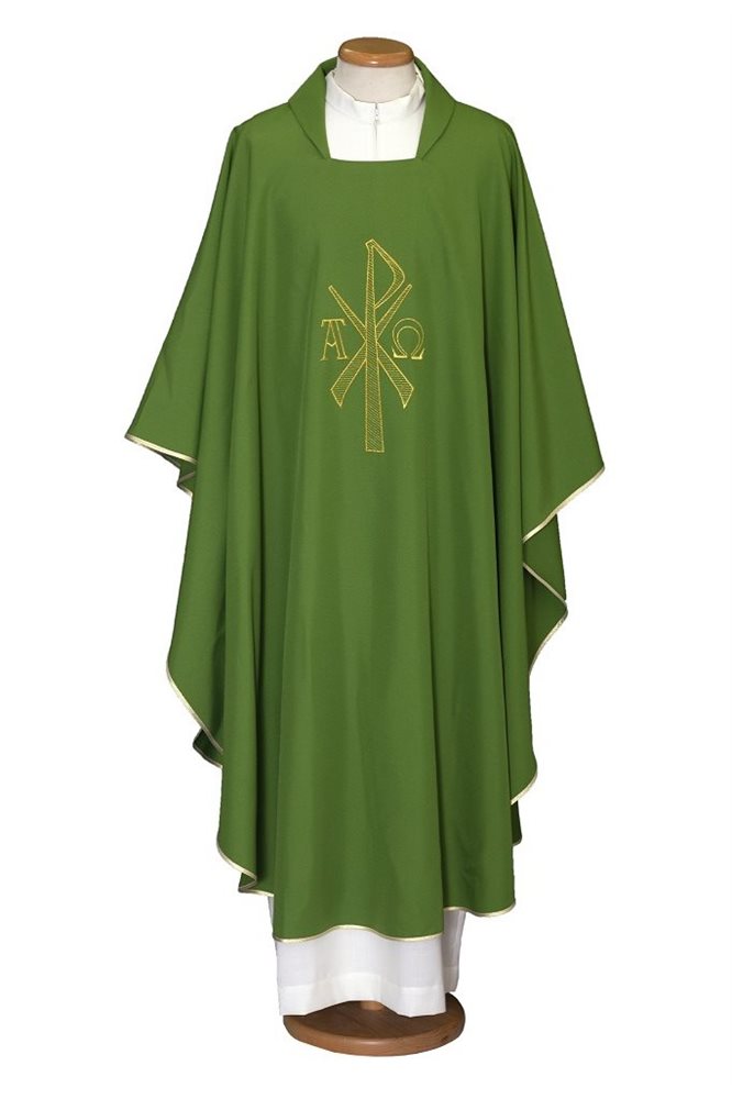 Chasuble Verte #65-000451 100% polyester Chasuble Verte #65-000451 100% polyester