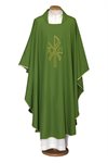 Chasuble Verte #65-000451 100% polyester