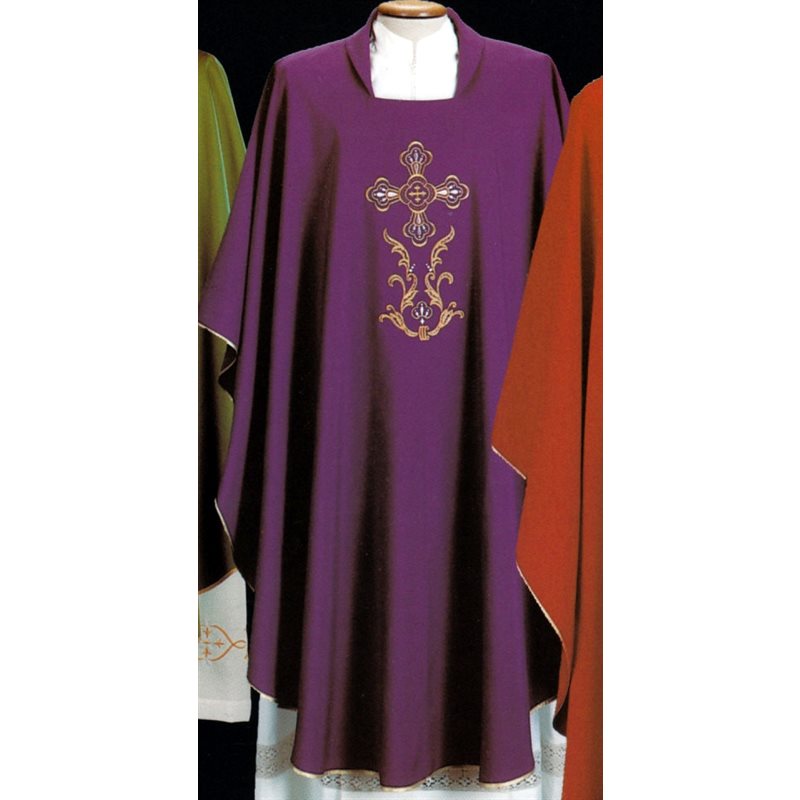 Chasuble #65-000456 100% polyester (4 couleurs disponibles)