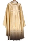 Chasuble Ivoire #65-000521 en laine et soie