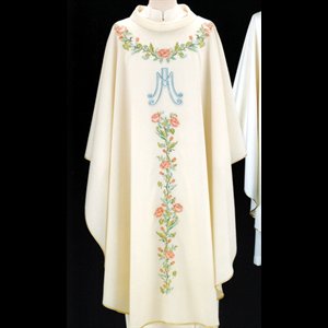 Chasuble #65-099413 mariale 100% laine