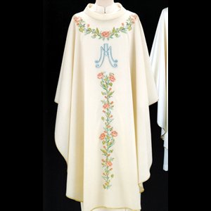 Marial Chasuble #65-099413 100% wool