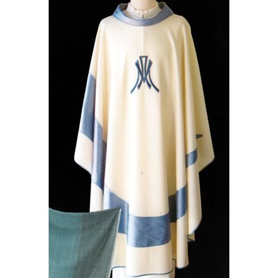 Chasuble #65-012740 laine et soie (4 couleurs disponibles)
