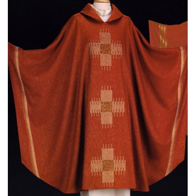 Chasuble #65-025109 wool and lurex