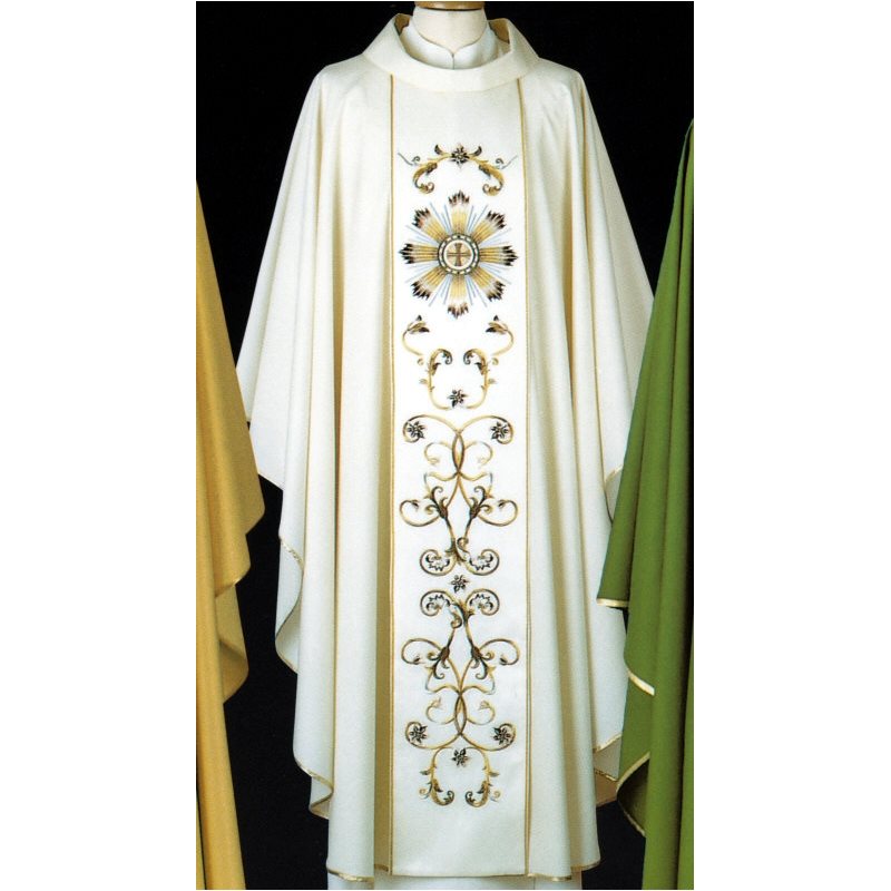 Chasuble #65-027108 100% laine (4 couleurs disponibles)