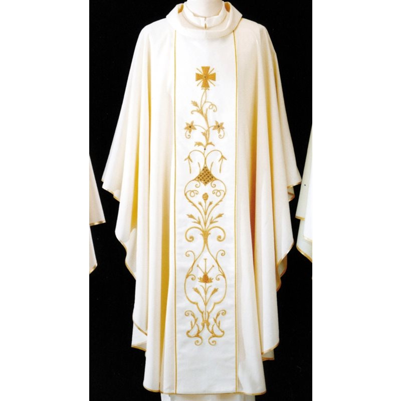 Chasuble #65-ASGM20 twill 100% laine