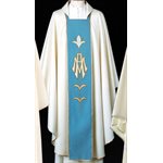 Chasuble #65-FC00093 mariale 100% laine