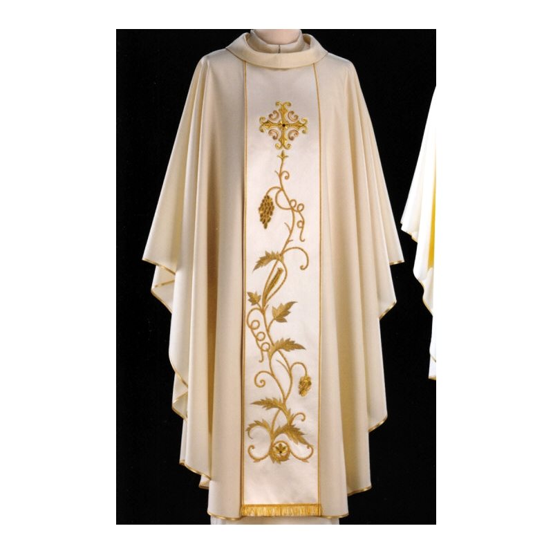 Chasuble #65-GL003 twill 100% laine (4 couleurs disponibles)