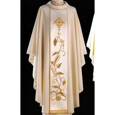 Chasuble #65-GL003 twill 100% laine (4 couleurs disponibles)