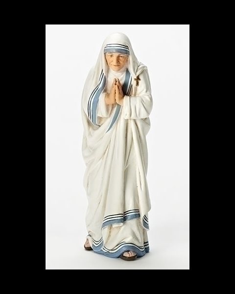 Statue Sainte Mère Teresa 5 1 / 2" en résine