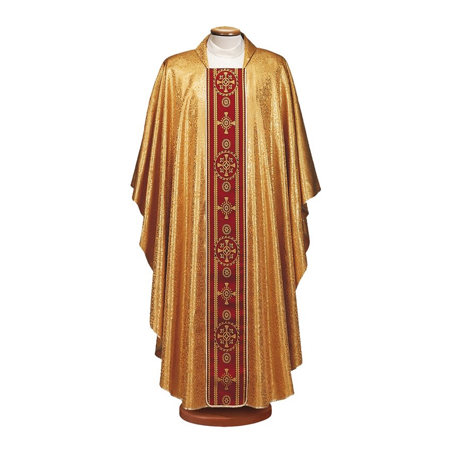 Chasuble #65-000003 broderie or