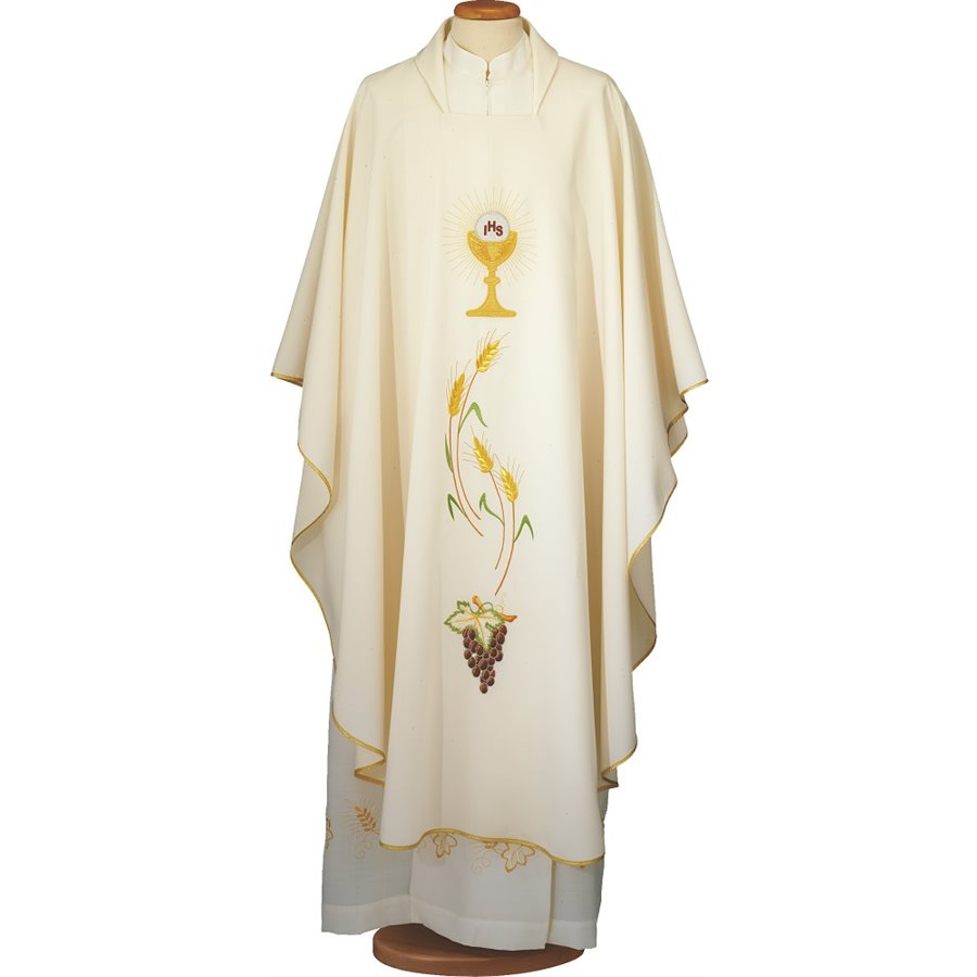 Chasuble Ivoire #65-000305 100% polyester