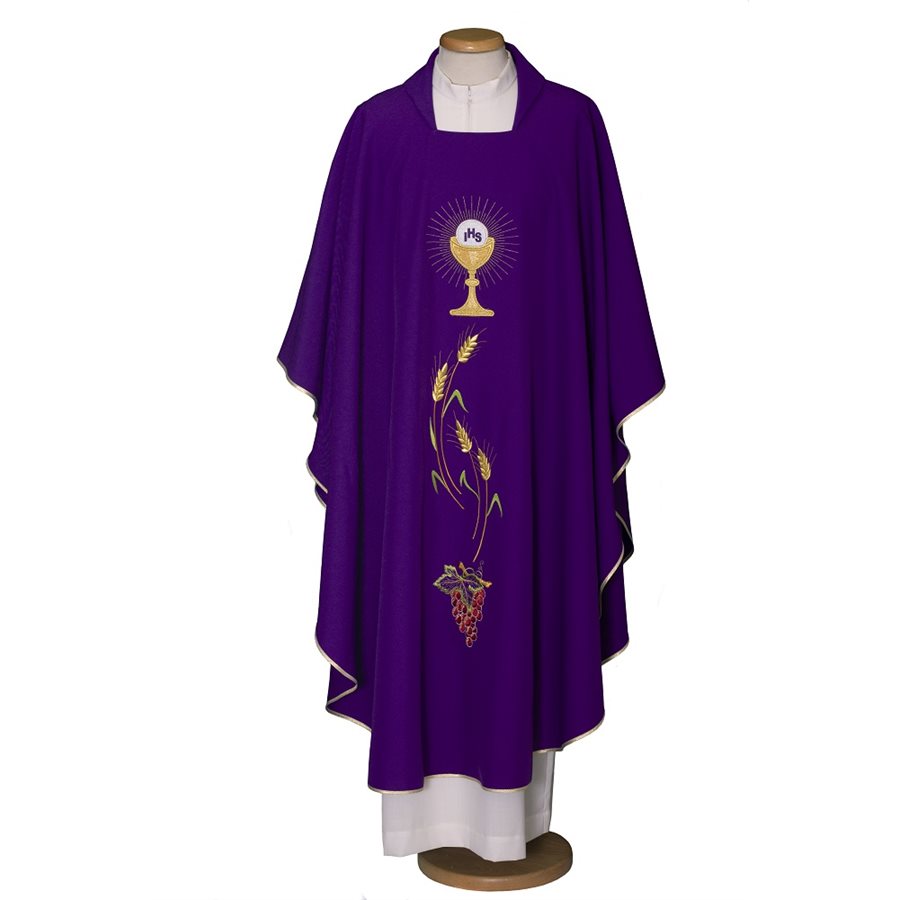 Purple Chasuble #65-000305 100% polyester