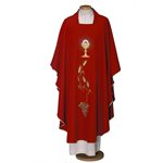 Red Chasuble #65-000305 100% polyester