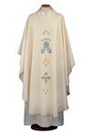 Marial Chasuble #65-000348 100% polyester