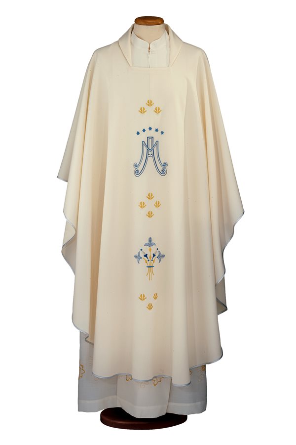 Marial Chasuble #65-000348 100% polyester
