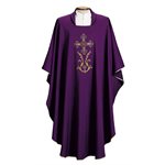 Chasuble Violette #65-000456 100% polyester