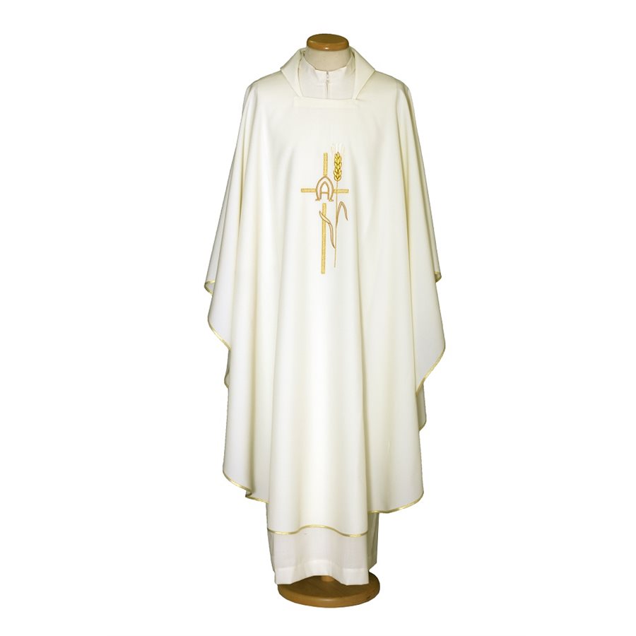 Chasuble Ivoire #65-000461 100% polyester