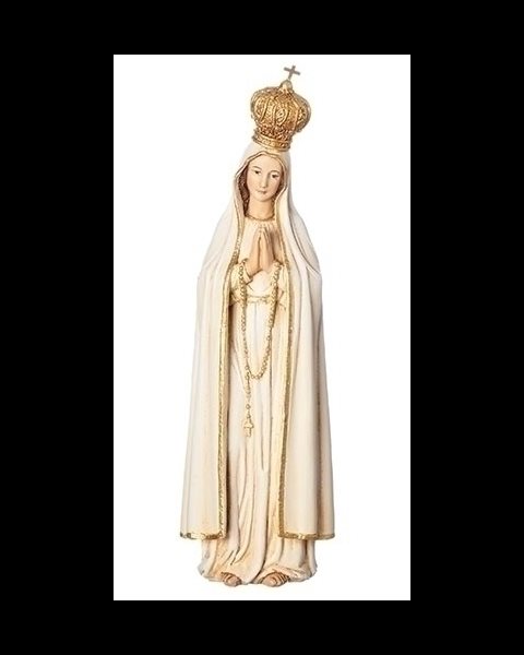 Our Lady of Fatima Statue 7" resin