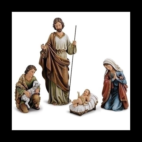 Resin Nativity 18'' / 4 pc set