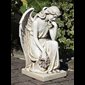 Statue Ange à genoux 17 3 / 4'' résine