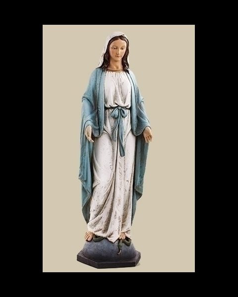 Our Lady of Grace Statue 62" resin