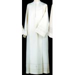 Aube 53" (135 cm) polyester / coton avec croix grecque brodée