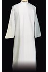 White Alb 53" (135 cm) Polyester /  Cotton