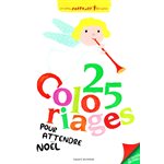 25 coloriages pour attendre Noel, French book