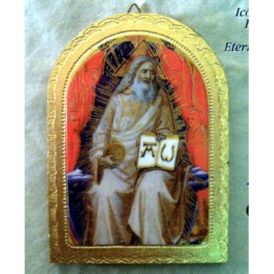 Icon Eternal Father, 4.5" (11.4 cm)