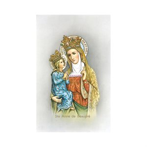 Image « Sainte Anne Beaupré », 8,9 x 14 cm / un
