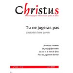 Christus #222 - Tu ne jugeras pas