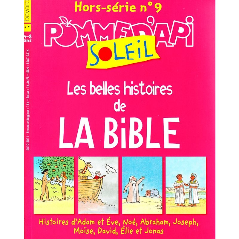 HS Pomme d'Api Soleil #9 - Les belles histoires de la Bible