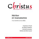 Christus #233 - Hériter et transmettre (French book)