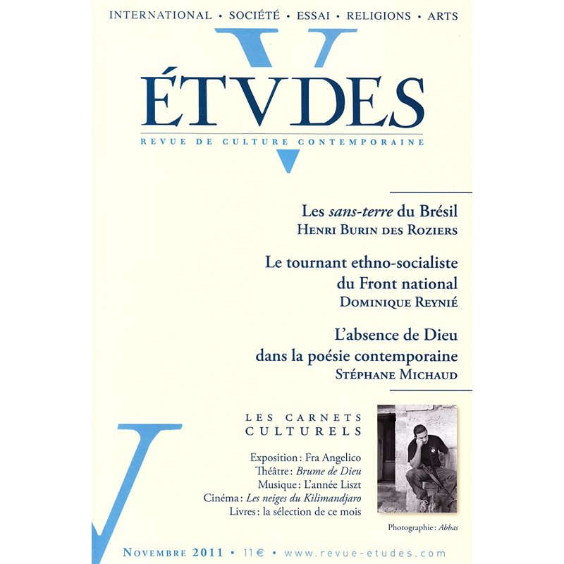 Études 415-5 - Novembre 2011 (French book)