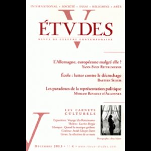 Études 419-6 Décembre 2013