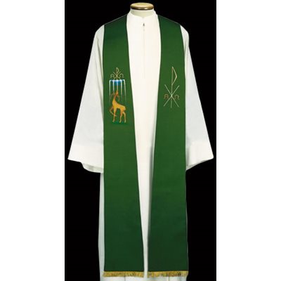 Étole de prêtre #80-000001 (4 couleurs disponibles)