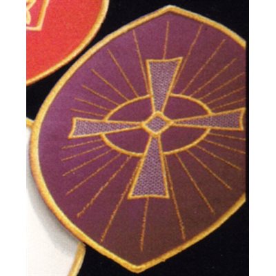Embroidered Emblem #84-000467, 9" x 5.5" (23 cm x 14 cm) / ea