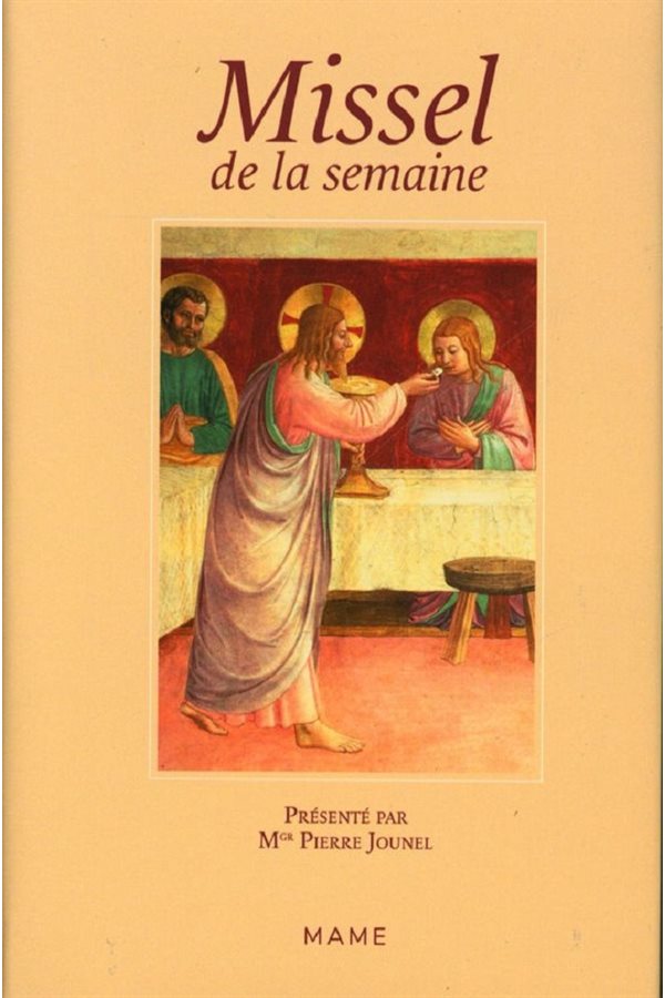 Missel de semaine Mgr Pierre Jounel Édition Courante N.E.