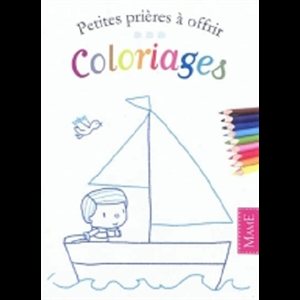 Coloriages - 20 petites cartes prières