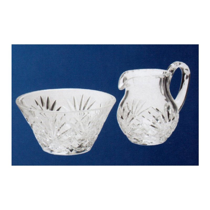 Lavabo Set, Pitcher 4.5" Ht. 10 oz. Bowl 4.75" Dia. 2.25" Ht