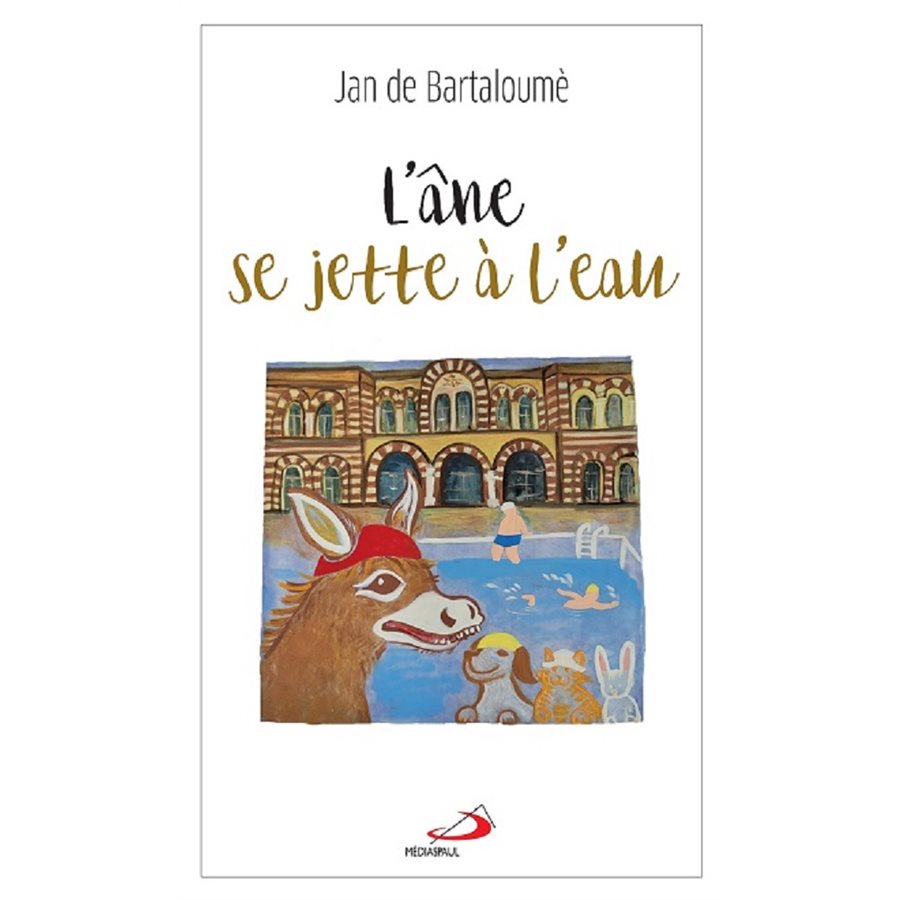 Âne se jette à l'eau, French book