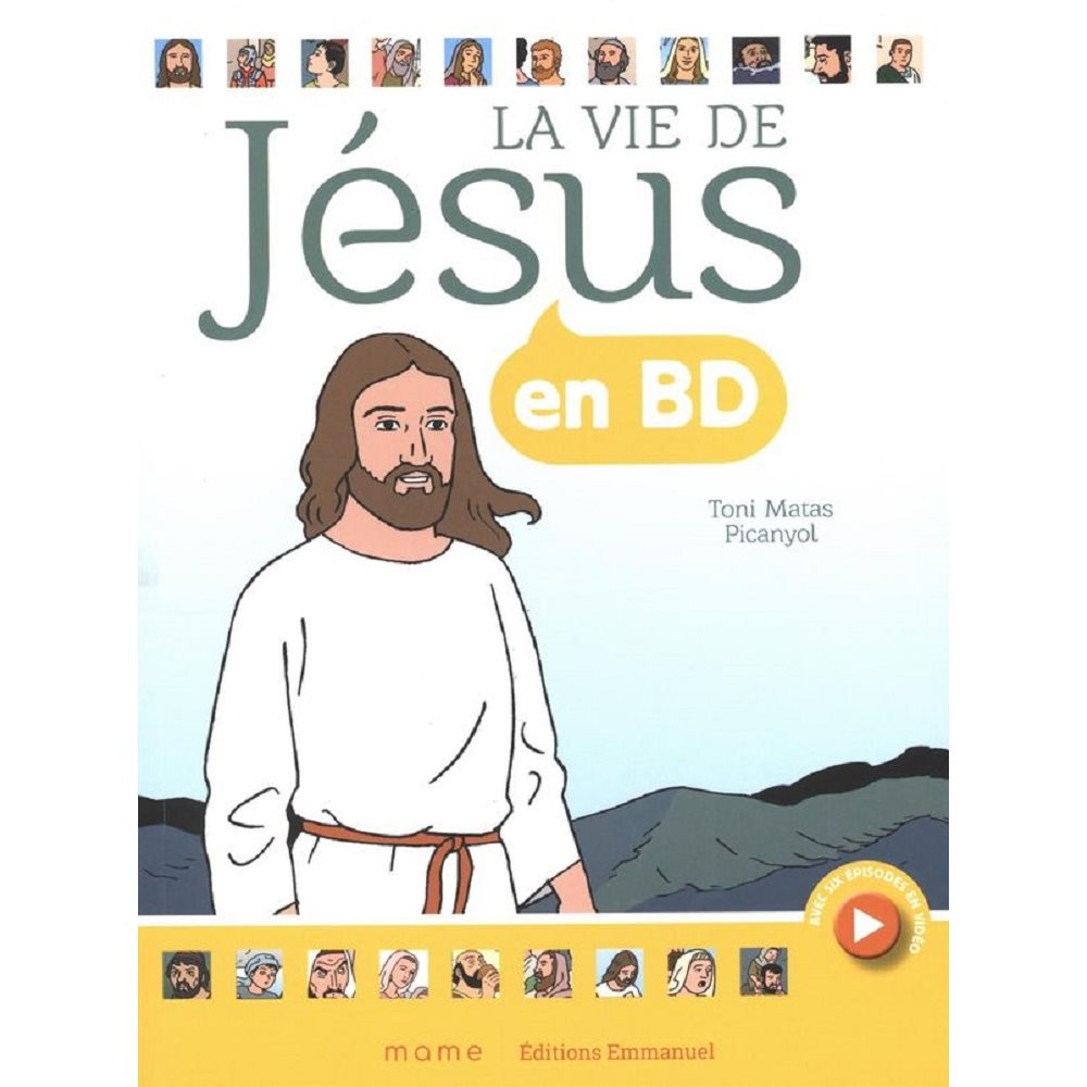 La vie de Jésus en BD, French