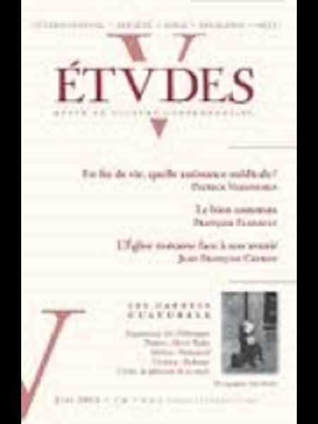 Études 418-6 Juin 2013 (French book)