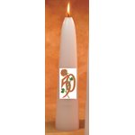 50th Anniversary Wedding Candle 2 5 / 8" x 12" (67 x 300 mm)