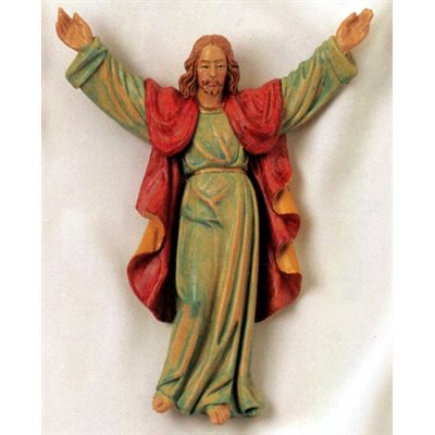 Risen Christ Corpus, 9" (23 cm) Resin Made