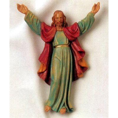 Risen Christ Corpus, 7" (18 cm) Resin Made
